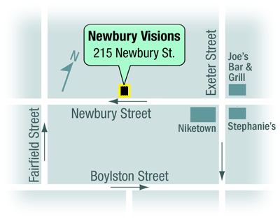 Newbury Visions map